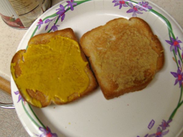 On this one, I used a combination of Dijon and French's mustard.