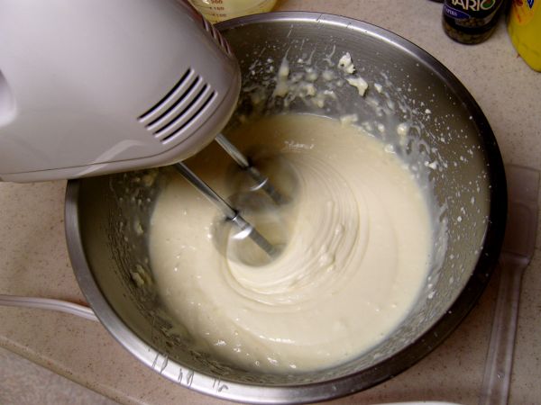 Mix with hand blender until smooth