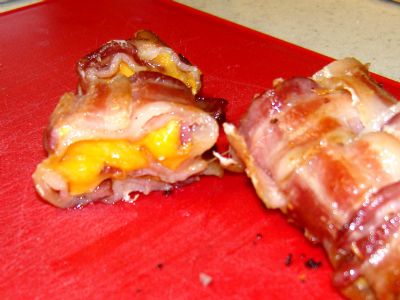 Bacon and Cheese Rolls
