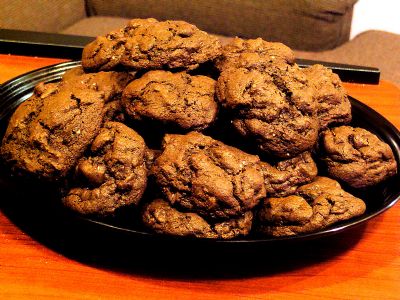 Double Chocolate Chip Cookies