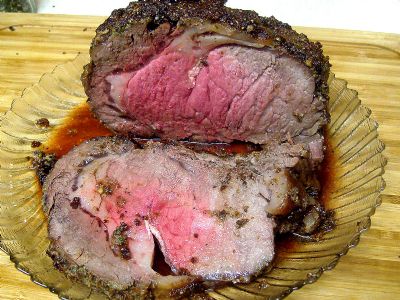 Garlic Prime Rib