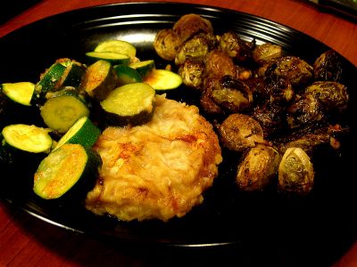 Skillet Pork Chop Zucchini