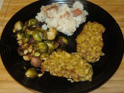 Pork Chops with Mustard Sauce