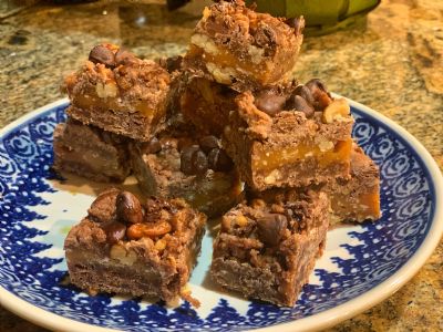 German Chocolate Brownies