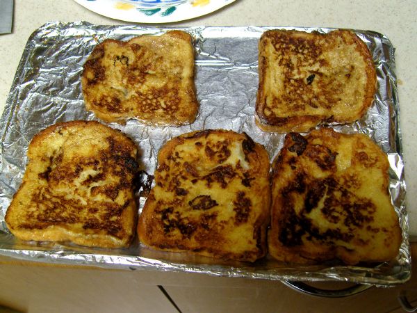 I like to finish them in the toaster oven - not necessary though - and toast each side.
