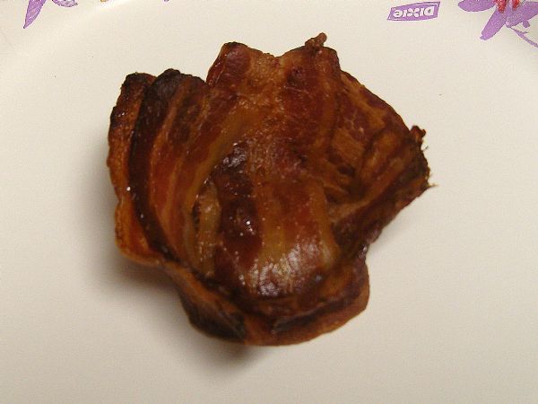 Here is a bacon bowl.