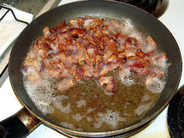 Brown bacon