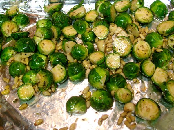 Place on aluminum foil covered baking sheet