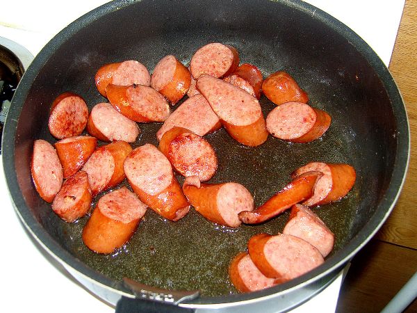 The Kielbasa is done