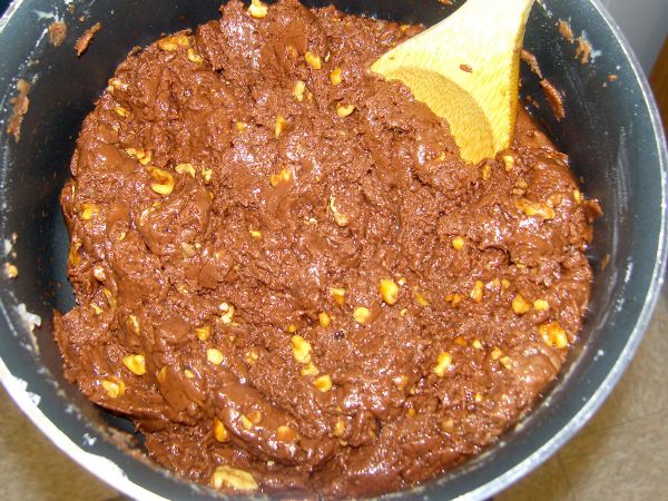This shows the optional mixture - not much difference (you can't even see coconut), the toaster