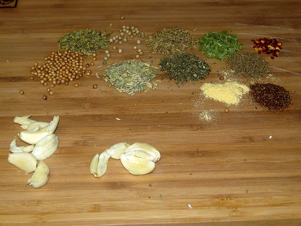 Measure out ingredients