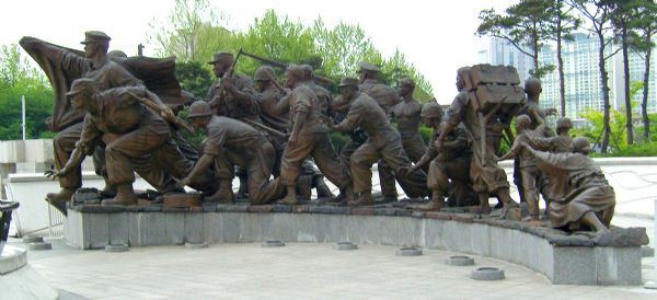 Korean War Statue