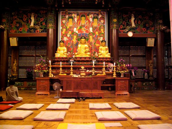 Inside the Temple