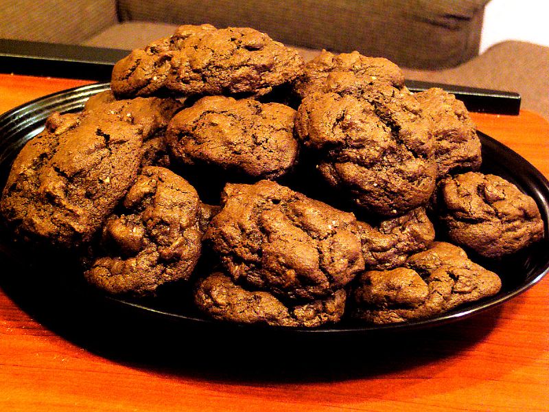 Double Chocolate Chip Cookies