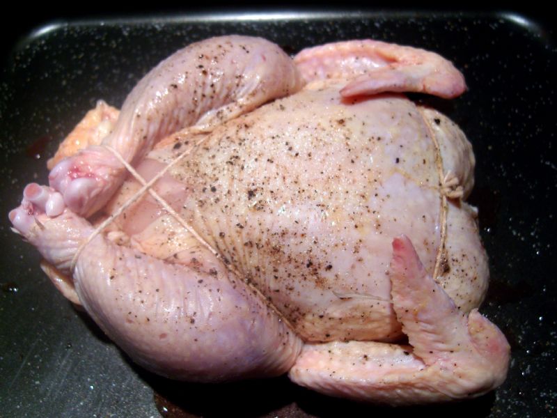 Truss the chicken