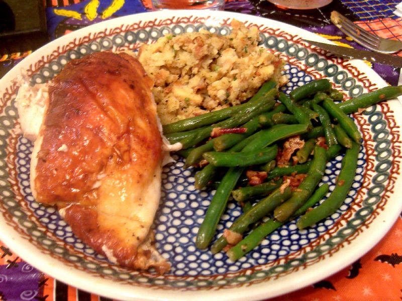 Lemon and Garlic Roast Chicken