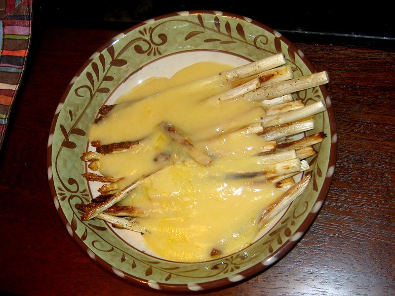Top with Hollandaise Sauce