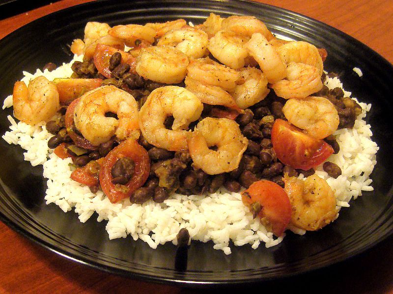 Shrimp and Beans