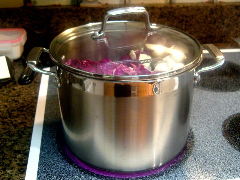 Cover.  Reduce heat.  Simmer for 1 hour 15 minutes.  Stir two or three times during cooking.