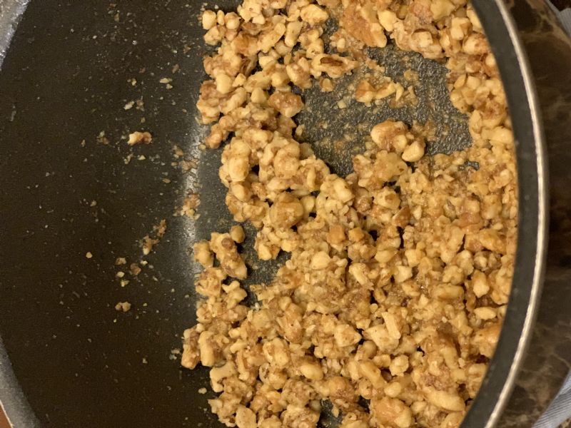 Toasted walnuts